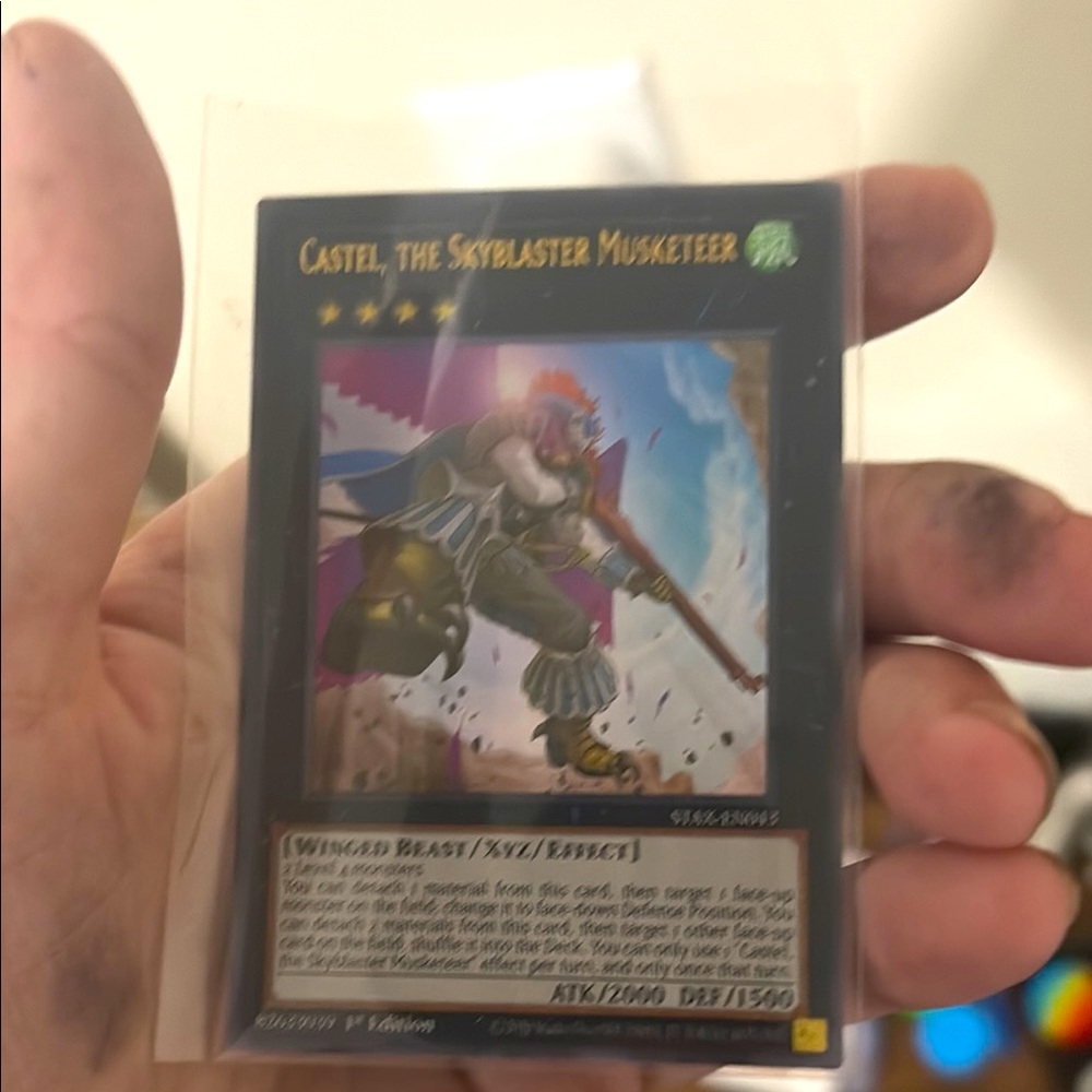 2/$10 Castel, the Skyblaster Musketeer Card Yugioh TCG